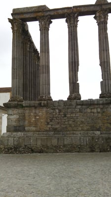Roman Temple of Évora by null