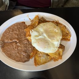 Beef red chile Chilaquiles Beef red chile Chilaquiles
