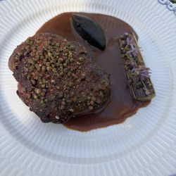 Glassalen - Pepper steak