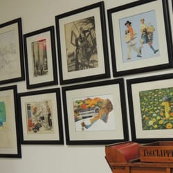 Grandriver Historical Society Museum - Some of Fred Irvin's work.