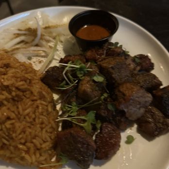 The Continent DC - Grilled Beef Suya Entree Continent Jollof Rice - African Near Me - Washington, DC, District of Columbia The Continent DC - Grilled Beef Suya Entree Continent Jollof Rice - African Near Me - Washington, DC, District of Columbia