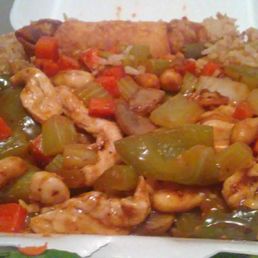 Kung Pao Chicken dinner. Yum.