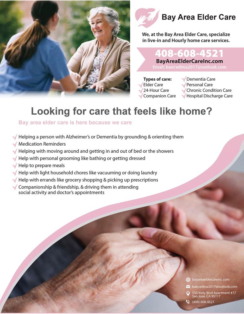 Bay Area Elder Care - home care agency in San Jose, CA