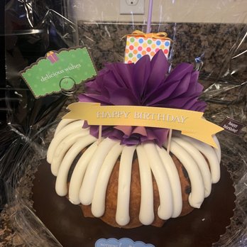 Nothing Bundt Cakes - Marble 10" says it feeds 18 - Bakeries Near Me - Visalia, California