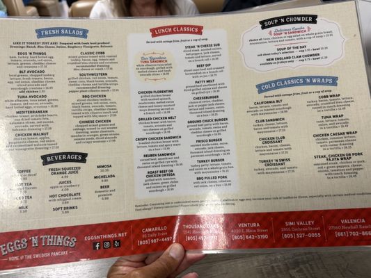 Menu photo 2 Eggs N Things Valencia, CA