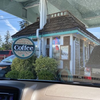 William Patrick's Coffee - a view from inside a car - Coffee & Tea Near Me - Gig Harbor, Washington William Patrick's Coffee - a view from inside a car - Coffee & Tea Near Me - Gig Harbor, Washington