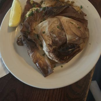 Tautog's Restaurant - Stuffed Flounder in a Bag- tasty 4/5 - Seafood Near Me - Virginia Beach, Virginia