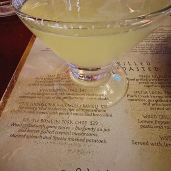 Spezia - Lemon basil martini - Italian Near Me - Omaha, Nebraska