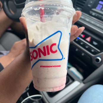 Sonic Drive-In - Strawberry Cheesecake Master Shake - Burgers Near Me - Bel Air, Maryland
