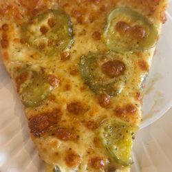 Dill pickle pizza
