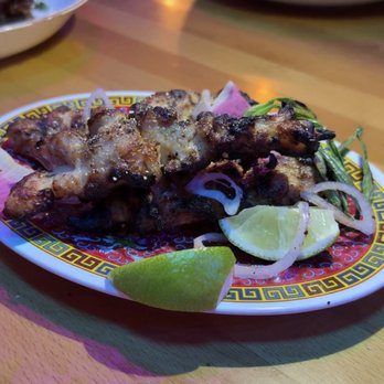 Funky Elephant - Chicken Thai Skewers - Thai Near Me - San Francisco, California