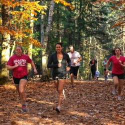 Campus Recreation - The DeMeritt Forest Trail System is located directly behind the New Balance Student Recreation Center.