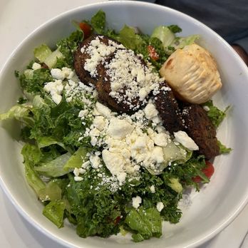 Aubergine Kitchen - Greek with greens salad - Salad Near Me - Park City, Utah Aubergine Kitchen - Greek with greens salad - Salad Near Me - Park City, Utah