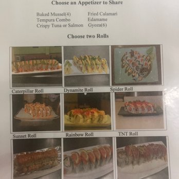 Fuji Sushi - For Two Specials - Sushi Bars Near Me - Turlock, California