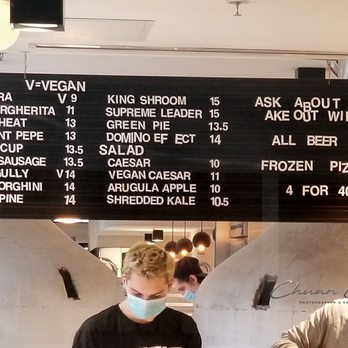 General Assembly Pizza - Menu on wall - Pizza Near Me - Toronto, Ontario General Assembly Pizza - Menu on wall - Pizza Near Me - Toronto, Ontario
