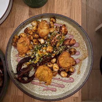 Leche De Tigre - Pulpo anticuchero - Peruvian Near Me - San Antonio, Texas