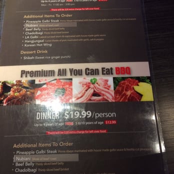 Bon KBBQ - Menu - Korean Near Me - Arlington, Texas Bon KBBQ - Menu - Korean Near Me - Arlington, Texas