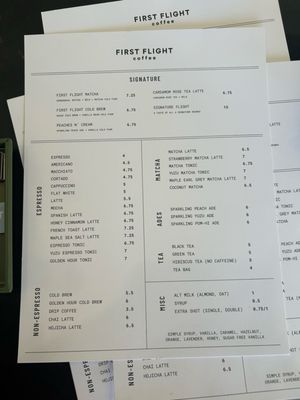 Menu photo 1 First Flight Coffee Torrance, CA Menu photo 1 First Flight Coffee Torrance, CA