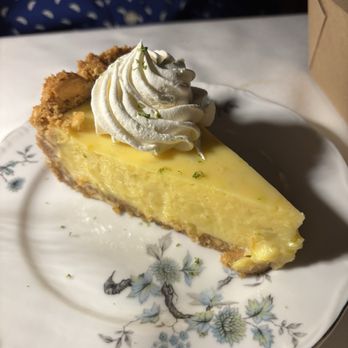 Carnivore & The Queen - Home made key lime pie. You can tell by the crust and topping. It's so good !!! - Supper Clubs Near Me - Downers Grove, Illinois