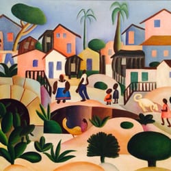 Museu de Arte do Rio - A favela de Tarsila