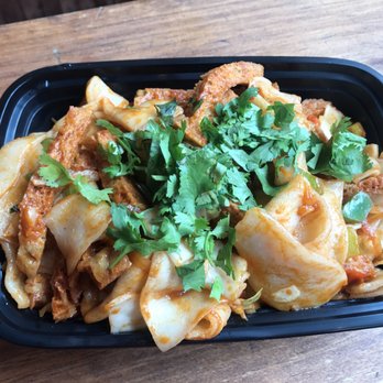 The Handpulled Noodle - Chopped ribbon noodles with seitan - Chinese Near Me - New York, New York The Handpulled Noodle - Chopped ribbon noodles with seitan - Chinese Near Me - New York, New York