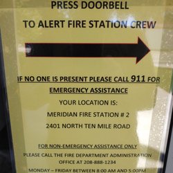 Meridian Fire Station 2 - Hours & Info