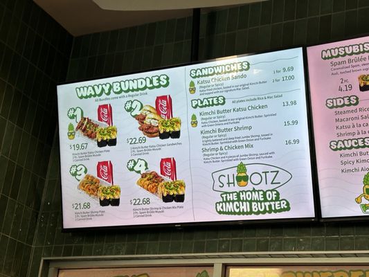 Menu photo 8 Shootz Whittier, CA