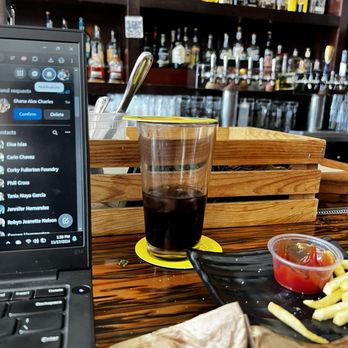 Far Bar - The caring bar staff covered my drink as I stepped away from my seat - Asian Fusion Near Me - Los Angeles, California