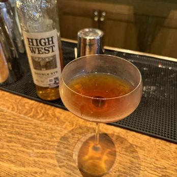 Bricks and Horses - High West rye manhattan.  Delish. - Breakfast & Brunch Near Me - Fort Worth, Texas
