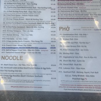 Pho & Beyond - Menu - Vietnamese Near Me - Las Vegas, Nevada