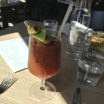 The Bindery - Yummy Bloody Mary! Had a brine taste, really good - New American Near Me - Denver, Colorado The Bindery - Yummy Bloody Mary! Had a brine taste, really good - New American Near Me - Denver, Colorado