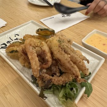 Kyuramen - Ika Geso Kara-Age - Ramen Near Me - Old Bridge, New Jersey