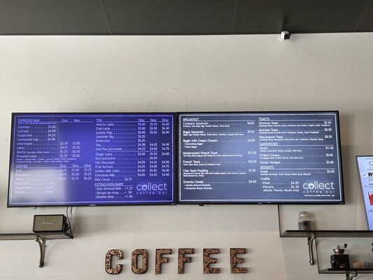 Menu photo 3 Collect Coffee Bar Fresno, CA Menu photo 3 Collect Coffee Bar Fresno, CA