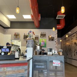 Inside bar area