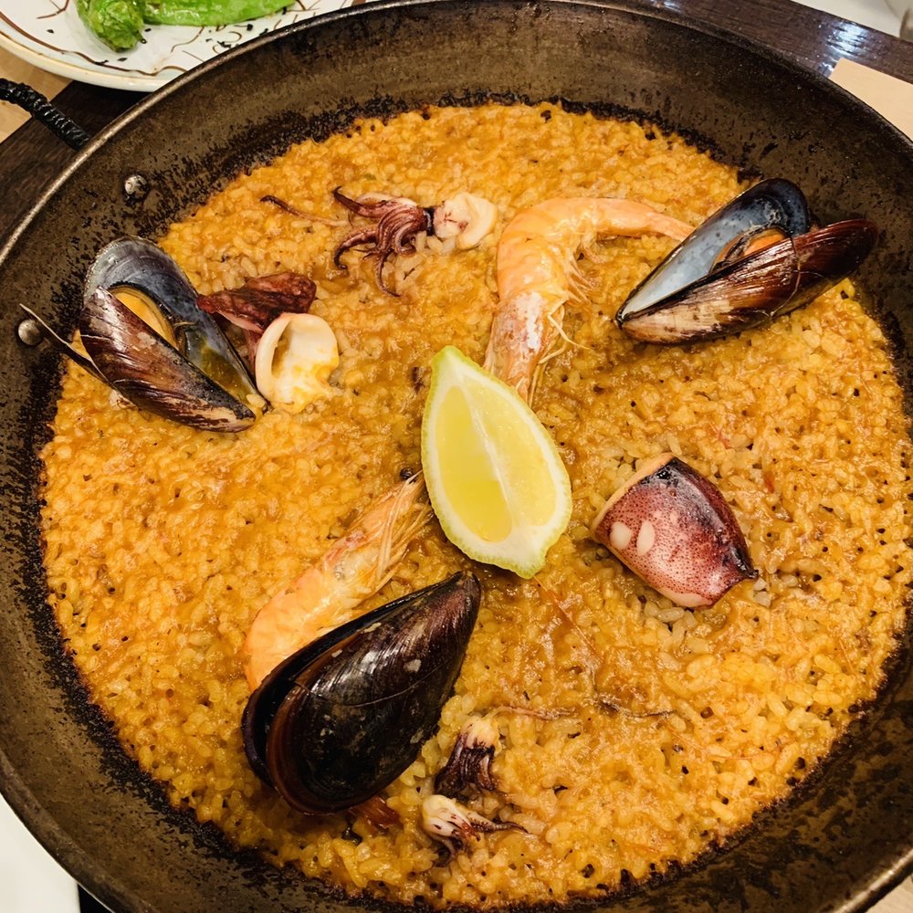 Lonja de Tapas - Seafood paella - Spanish Near Me - Barcelona, B