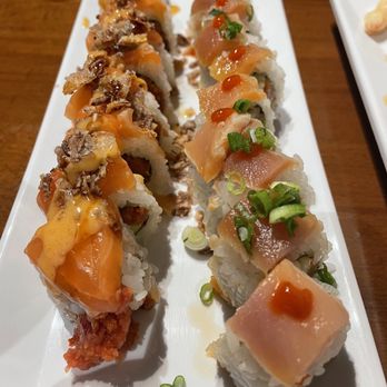 Kuma Sushi - Double tuna and orange blossom - Sushi Bars Near Me - Reno, Nevada Kuma Sushi - Double tuna and orange blossom - Sushi Bars Near Me - Reno, Nevada