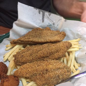Flying Fish - Fried Catfish platter - Seafood Near Me - Little Rock, Arkansas