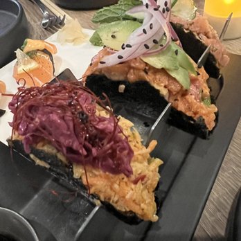 Beyond Sushi - Taco sampler - Vegan Near Me - New York, New York