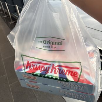 Krispy Kreme - I'm carrying two dozen donuts! - Donuts Near Me - New York, New York Krispy Kreme - I'm carrying two dozen donuts! - Donuts Near Me - New York, New York