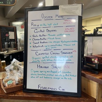 Fisherman's Cove - Menu - Seafood Near Me - Bodega Bay, California