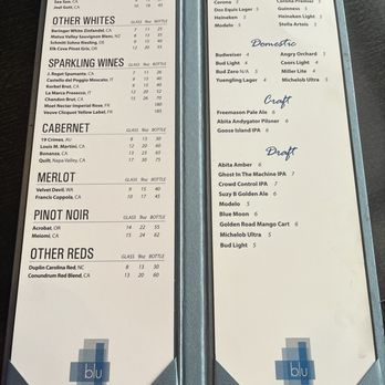 Blu - BLU (Biloxi, Mississippi): Drink menu - Cocktail Bars Near Me - Biloxi, Mississippi Blu - BLU (Biloxi, Mississippi): Drink menu - Cocktail Bars Near Me - Biloxi, Mississippi
