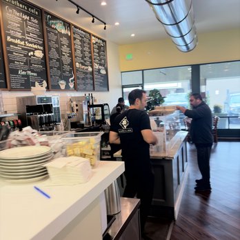 Brothers Cafe - inside looking into the register area - Cafes Near Me - San Mateo, California