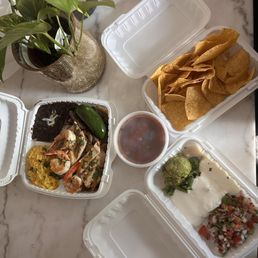 Mixed Fajita & tortilla and house salsa Mixed Fajita & tortilla and house salsa