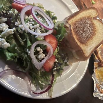 Press Grill - Grilled Havarti with mixed greens salad ...YUMMY! - American Near Me - Columbus, Ohio