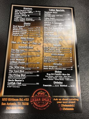 225 Urban Smoke 1015 Rittiman Rd Ste 113 San Antonio Tx Barbecue Mapquest