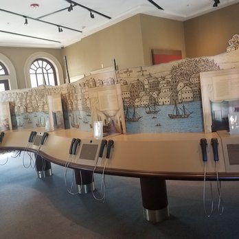 Touro Synagogue - Visitor Center second floor displays - Synagogues Near Me - Newport, Rhode Island