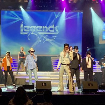 City of Branson - 09.04.20 Legends in Concert line-up - MJ, Kenny Chesney, Elvis, and The Blues Brothers - Hotels Near Me