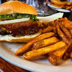 San Luis Valley Brewing - Veggie burger