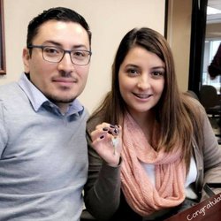 Sonia Figueroa - Chicago Realtor - Big brother so happy for his little sister. First time home buyer - Congrats!