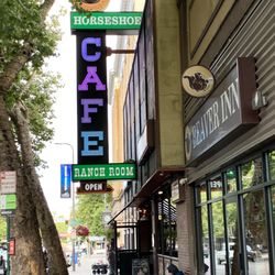 Horseshoe Cafe - Out front, Wednesday 20 September 2023.
